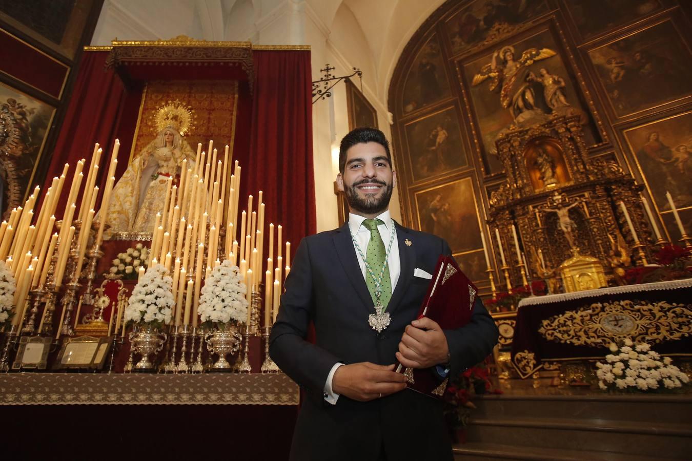 Eloy Moreno ofrece la Virgen de la Paz de Córdoba una letanía de piropos y compromiso cristiano